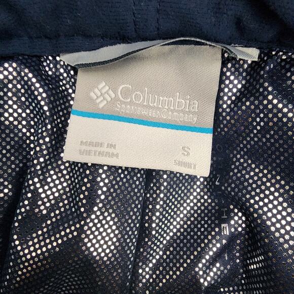 NWT Columbia Bugaboo Omni-Heat Ski Snow Pants Waterproof Navy Blue Small Short - Picture 15 of 15